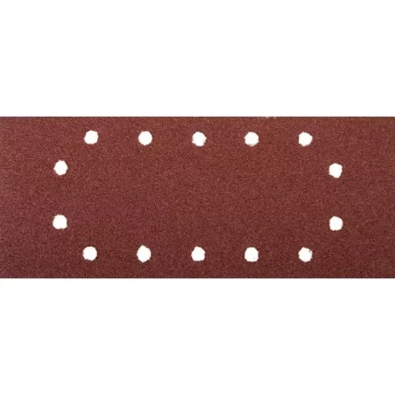 Лист шлифовальный ЗУБР &quot;МАСТЕР&quot;, 14 отверстий, для ПШМ на зажимах, Р40, 115х280мм, 5шт 35594-040 купить в Нягани
