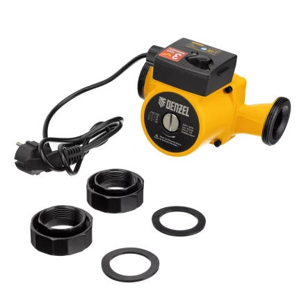 Циркуляционный насос CP32-6, напор 6 м, 70 л/мин, 1 м кабель, монт. длина 180 мм Denzel 99414 купить в Нягани