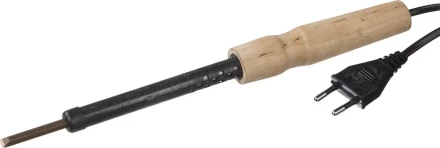 Электропаяльник с деревянной рукояткой, 65Вт 55407-65 купить в Нягани
