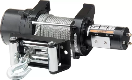Лебедка автомобильная электрическая 4.5 т 12 В  DENZEL 520505 купить в Нягани