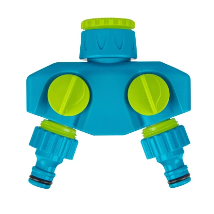 Разветвитель двухканальный, пластиковый Palisad Luxe 65786 купить в Нягани