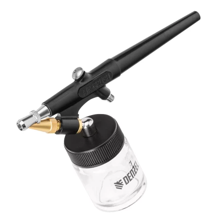 Аэрограф с нижним бачком Denzel AB2, 0,8 мм, 22 мл, 11 л/мин 57311 купить в Нягани