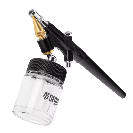 Аэрограф с нижним бачком Denzel AB2, 0,8 мм, 22 мл, 11 л/мин 57311 купить в Нягани