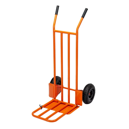 Тележка ручная 2-х колесная Сибртех 69302, усиленная, г/п 250кг, откидная платформа 530х400мм купить в Нягани