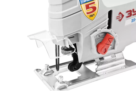 Лобзик ЗУБР, 3-х позиционный маятниковый ход, сталь-8мм/дерево-65мм, 500–3000ходов/мин, 570Вт ЗЛ-570Э купить в Нягани