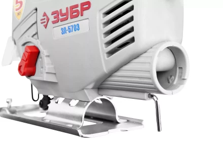 Лобзик ЗУБР, 3-х позиционный маятниковый ход, сталь-8мм/дерево-65мм, 500–3000ходов/мин, 570Вт ЗЛ-570Э купить в Нягани