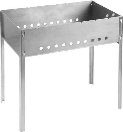 Мангал GRINDA &quot;BARBECUE&quot;, нержавеющая сталь, толщина 1,5мм, 500х300х500мм 427784 купить в Нягани