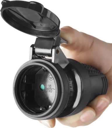 Розетки электрические 16А/220В IP44 серия ПРОФЕССИОНАЛ купить в Нягани