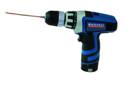 Дрель-шуруповерт аккумуляторная Фиолент ДША1-10-РЭ4-12В Li-Ion купить в Нягани