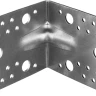 ЗУБР УКУ-2.5, 90 x 105 x 105 x 2.5 мм, цинк, усиленный крепежный уголок (31011-105) купить в Нягани