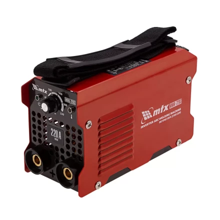 Инверторный аппарат дуговой сварки MMA-220S, 220 А, ПВ60%, диаметр электрода 1,6-5 мм MTX 94392 купить в Нягани