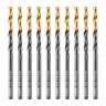 Сверло по металлу, 3,8 мм, HSS-Tin, Golden Tip, 10 шт. Denzel 717208 купить в Нягани