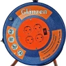 Удлинитель силовой на катушке GLANZEN 4 гн. КГ 3х2,5 ЕВ-50-010 купить в Нягани