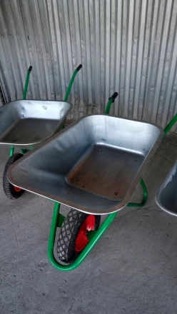 Тачка садово-строительная усиленная грузоподъемность 200 кг объем 90 л PALISAD 68935 купить в Нягани