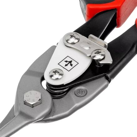 Ножницы по металлу Matrix, 250 мм, прямой рез, сталь CRMO, двухкомпонентные рукоятки, PRO 78322 купить в Нягани