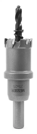 ТСТ коронка MESSER 25X25 с центрирующим сверлом и толкающей пружиной купить в Нягани