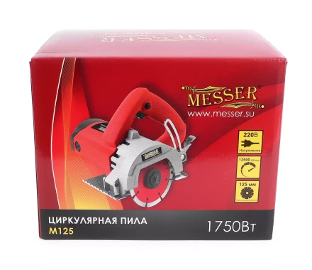 Циркулярная пила по камню MESSER M125-PRO купить в Нягани