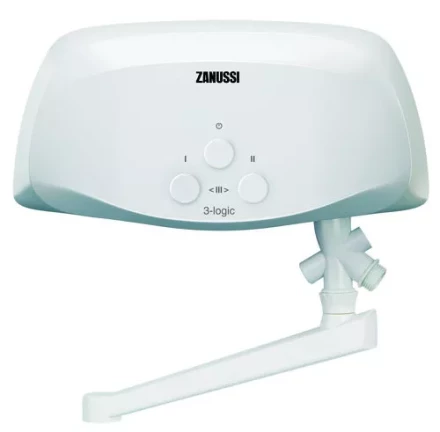 Водонагреватель проточный ZANUSSI 3-logic 3.5 T кран купить в Нягани