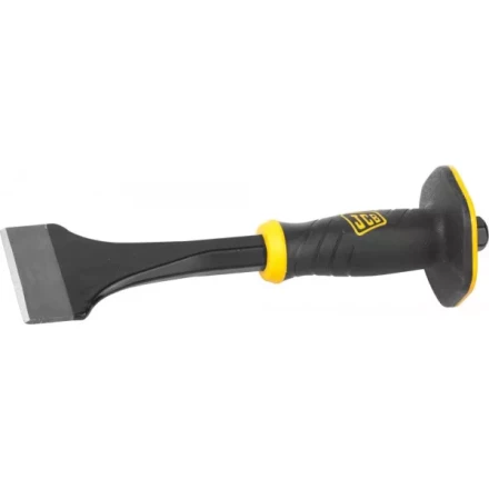 Зубило-конопатка JCB, двухкомпонентная рукоятка с протектором, CrV cталь, 275х75мм JCL016 купить в Нягани