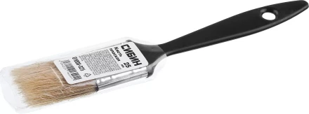 Кисть плоская СИБИН, пластиковая ручка, светлая щетина, 25мм 01008-025 купить в Нягани