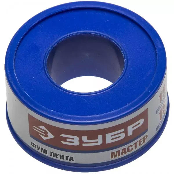 Фумлента ЗУБР "МАСТЕР", плотность 0,25 г/см3, 0,1ммх19ммх15м 12373-19-025 купить в Нягани