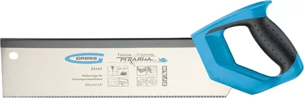 Пила обушковая для стусел PIRANHA,350мм/14&quot;,11-12ТРI,зуб 3D,каленый зуб,двухкомп рукоятка GROSS 23141 купить в Нягани