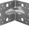 ЗУБР УКУ-2.5, 90 x 130 x 130 x 2.5 мм, цинк, усиленный крепежный уголок (31011-130) купить в Нягани