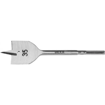 Сверло по дереву перовое, шестигранный хвостовик, DEXX 2945-35, d=35мм 2945-35 купить в Нягани