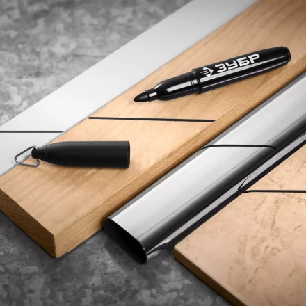 ЗУБР Мини черный, 1-3 мм, 80 шт, перманентный маркер (06331-2) купить в Нягани