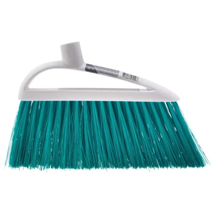Щетка пластмассовая для подметания пола, премиум, 23 см, без черенка, бирюзовая щетина, Home Palisad 935565 купить в Нягани