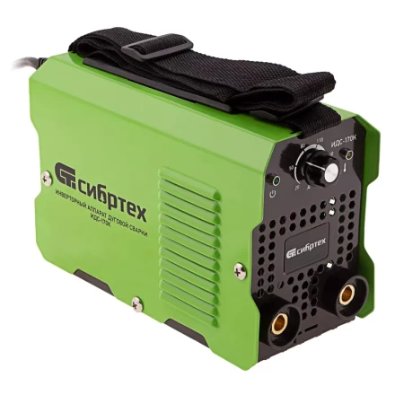 Инверторный аппарат дуговой сварки ИДС-170K, 170 А, ПВ 80%, диаметр электрода 1,6-3,2 мм Сибртех 94393 купить в Нягани