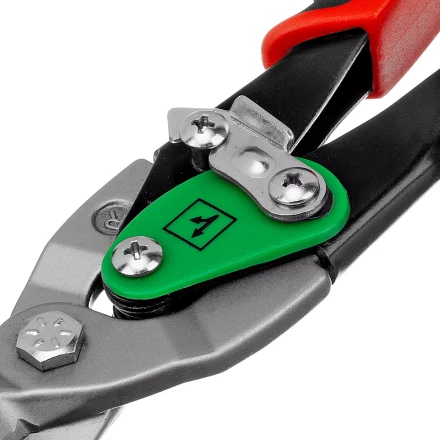 Ножницы по металлу Matrix, 250 мм, правый рез, сталь CRMO, двухкомпонентные рукоятки, PRO 78324 купить в Нягани