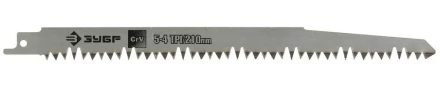 Полотно ЗУБР Cr-V по сырому дереву для ножов 4-15187, волчий зуб, шаг 5-6,5мм, 210мм 4-151877-S2 купить в Нягани