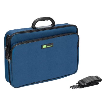 Кейс монтера Сибртех 90237, 470х340х110 мм, 25 карманов, наплечный ремень купить в Нягани