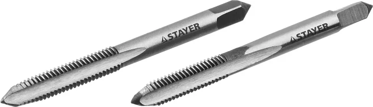 Комплект метчиков STAYER "MASTER", сталь 9ХС, М5х0,8, 2 шт 28025-05-0.8-H2 купить в Нягани