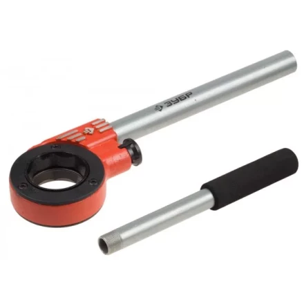 Трещотка ЗУБР &quot;ЭКСПЕРТ&quot; с удлинителем к клуппам 1/4&quot; - 1 1/4&quot;, 620мм 28275-1/4-5/4 купить в Нягани