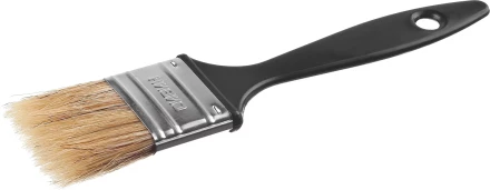 Кисть плоская СИБИН, пластиковая ручка, светлая щетина, 38мм 01008-038 купить в Нягани