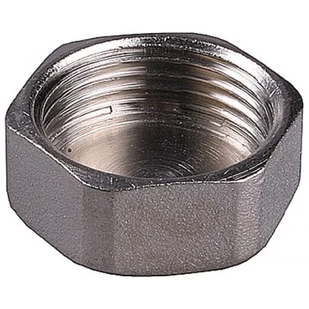 Заглушка GENERAL FITTINGS никелированная латунь, 6-ти гранная головка, внутренняя резьба, 1&quot; 51097-1 купить в Нягани