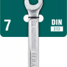 Ключи комбинированные KRAFTOOL, Cr-V, DIN 3113 27079-07 купить в Нягани
