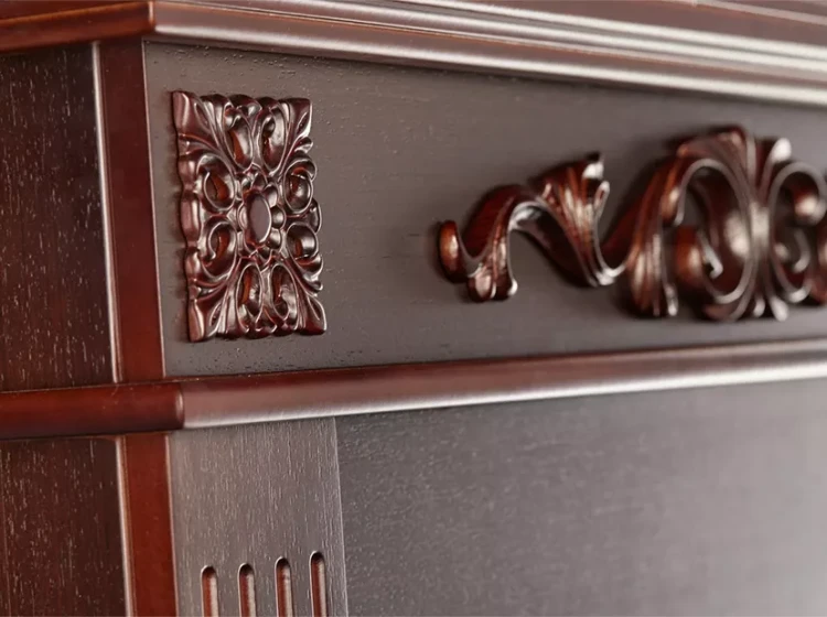 Портал для электрического камина Electrolux Noce 25 шпон темный дуб купить в Нягани