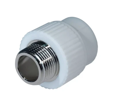 Муфта комб. PP-R НР 25мм х 1/2 бел.(25/200) 45273