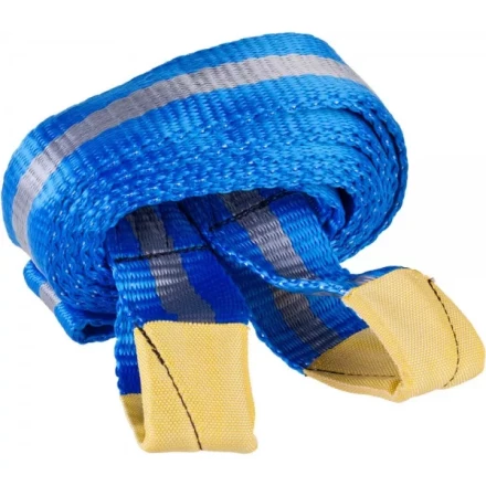 Трос буксировочный ЗУБР &quot;ЭКСПЕРТ&quot;, 2 петли, сумка, 5м, 7т 61216-7 купить в Нягани