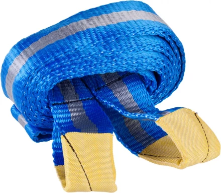 Трос буксировочный ЗУБР &quot;ЭКСПЕРТ&quot;, 2 петли, сумка, 5м, 7т 61216-7 купить в Нягани