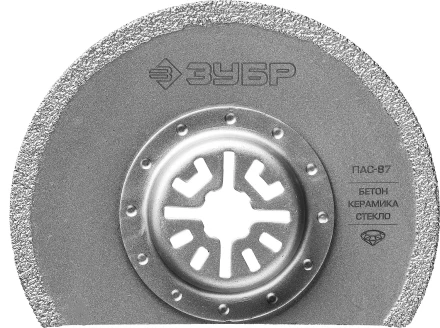 ЗУБР ПАС-87 UniLock, 87 мм, OIS-хвост., насадка сегментная, Профессионал (15564-87) купить в Нягани