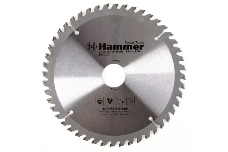 Диск пильный твердосплавный HAMMER Ф185х30мм 48зуб. купить в Нягани