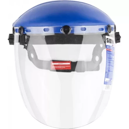 Щиток защитный лицевой СИБИН с экраном из поликарбоната 11089 купить в Нягани