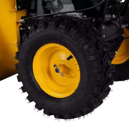 Бензиновая снегоуборочная машина SBL 711D PRO, 302cc, эл.старт, фара, обогрев, блок. дифф.// Denzel 97655 купить в Нягани