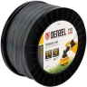 Леска для триммера двухкомпонентная круглая, 2,4мм х 192м, на DIN катушке EXTRA CORD// Denzel 96808 купить в Нягани