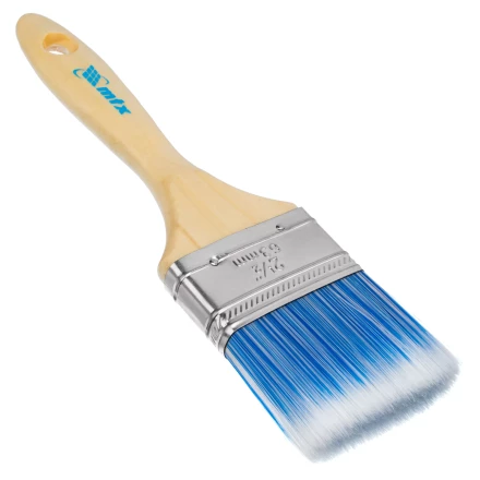 Кисть плоская &quot;Евро&quot; 2.5&quot;, искусственная щетина, деревянная ручка MTX 83072 купить в Нягани