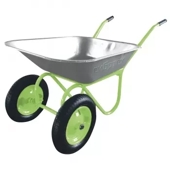 Тачка садовая двухколесная облегченная объем 65 л СИБРТЕХ 68962 купить в Нягани